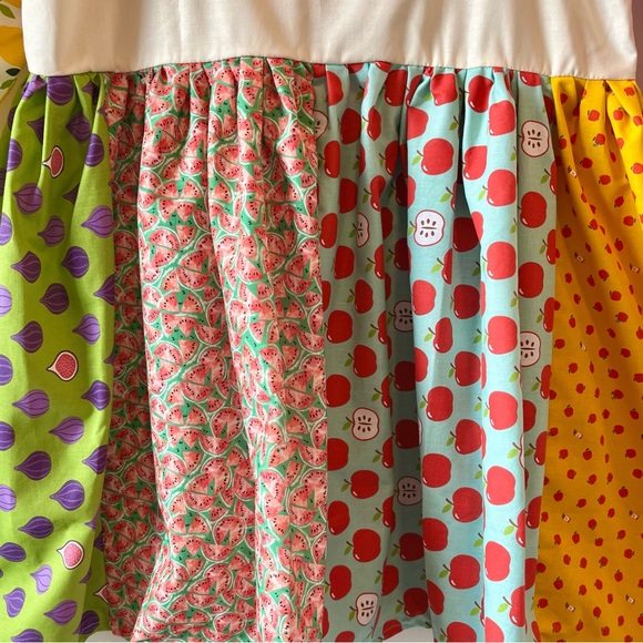 Handmade Fruit Paradise Flavorful Print Bandana Dress | SKU 11161 Apple - Picture 10 of 16